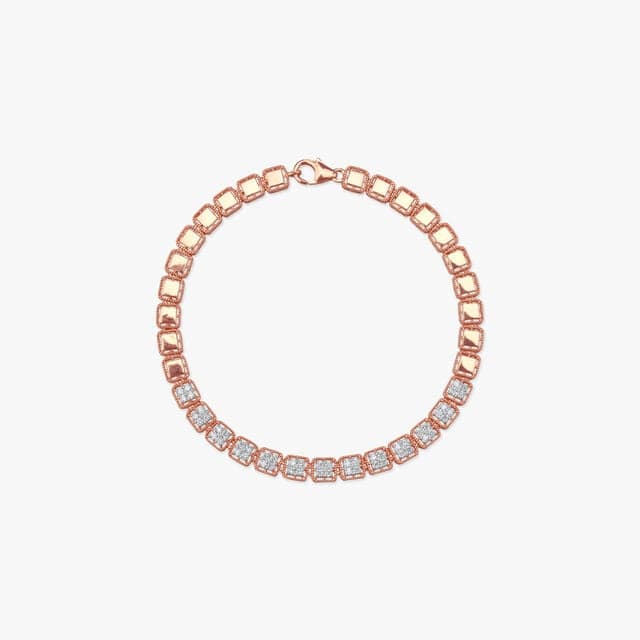 Rose Gold Tennis Bracelet